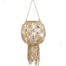 Hängelaterne Windlicht Tarifa rund groß